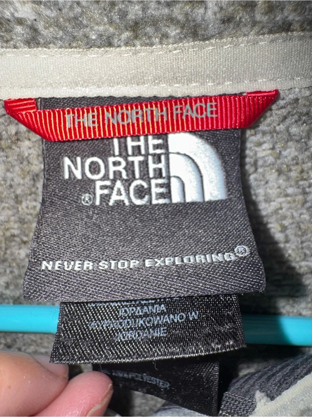 The North Face Men’s Gray Quarter-Zip Fleece Pullover